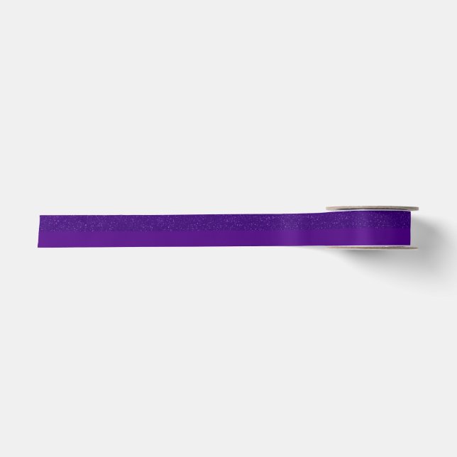 En Satin Ruban violet double finition personnalisé : textur (Devant)