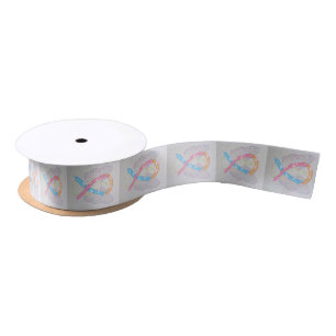 En Satin Rubans Angle ruban de sensibilisation CDH