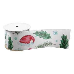 En Satin tout le ruban de noël