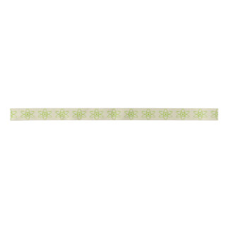 En Satin Vert atomique ruban de 1,5 pouces