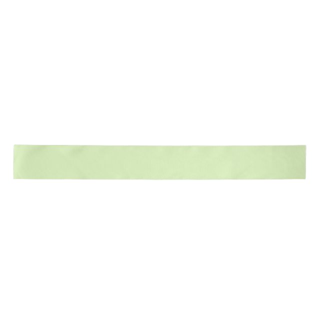 En Satin Vert n° 1, Vert citron, Vert pastel, Ruban (Devant)