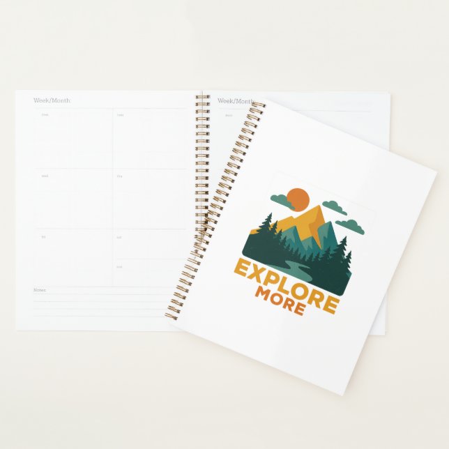 En savoir plus - Retro Mountain & Forest Adventure (Devant avec enveloppe)