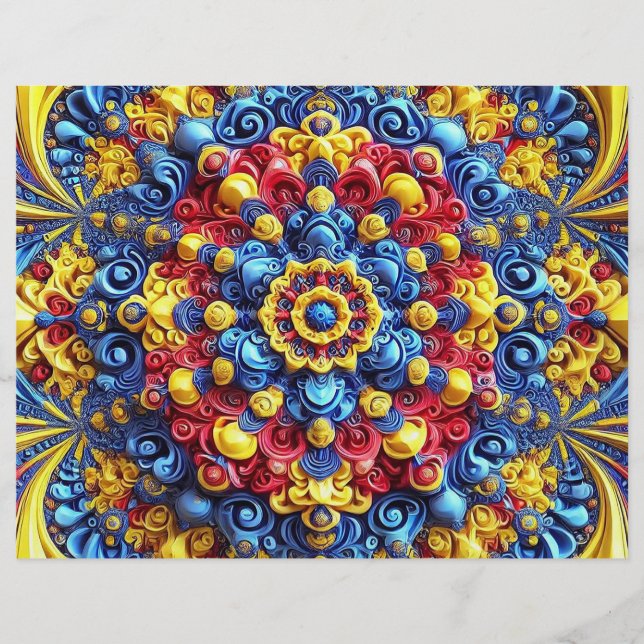 En-tête avec des couleurs roumaines Design (Devant)