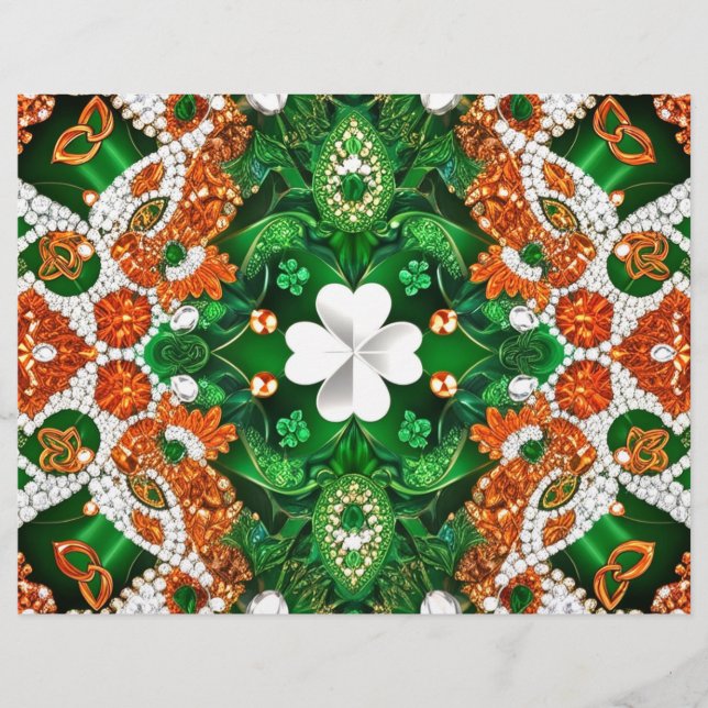 En-tête avec design couleur Irlande (Devant)