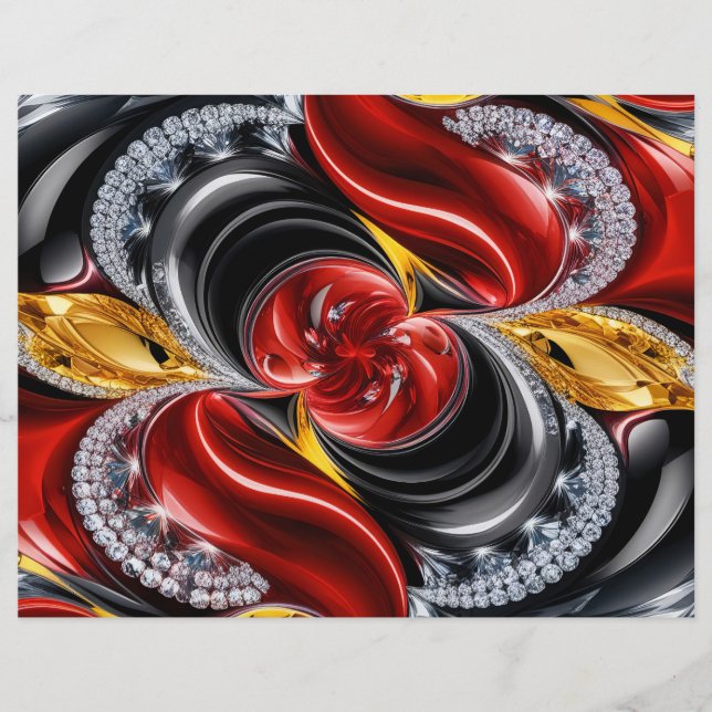 En-tête avec design de couleurs allemandes (Devant)