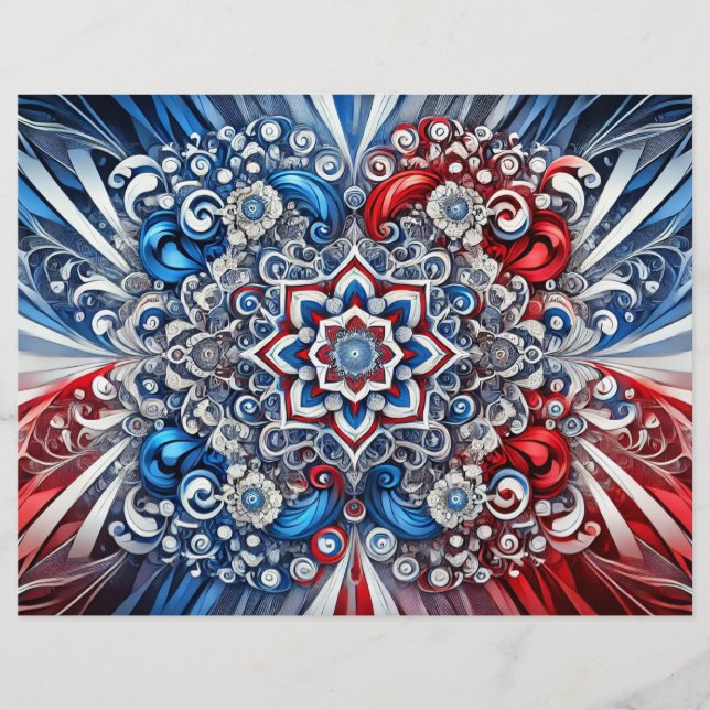 En-tête avec design de couleurs françaises (Devant)