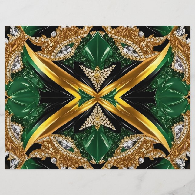 En-tête avec design Jamaïcain (Devant)