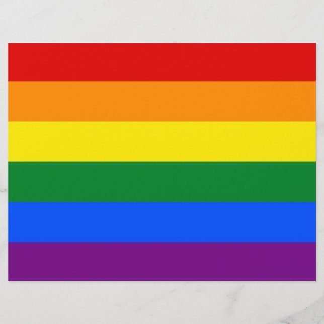 En-tête avec drapeau arc-en-ciel LGBT (Devant)
