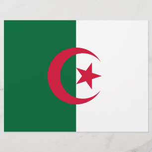 En-tête avec Drapeau d'Algérie