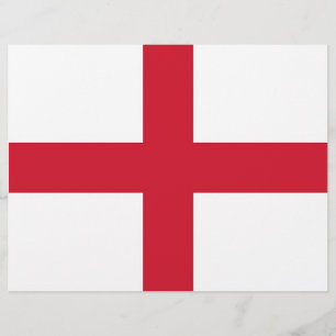 En-tête avec Drapeau d'Angleterre