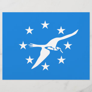 En-tête avec Drapeau de Corpus Christi, USA