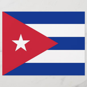 En-tête avec Drapeau de Cuba