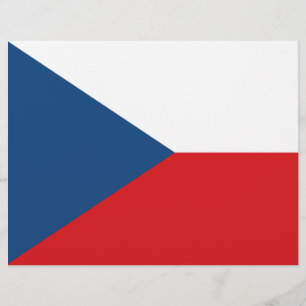 En-tête avec Drapeau de la Tchéquie