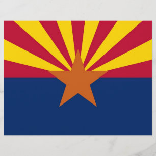 En-tête avec Drapeau de l'Arizona