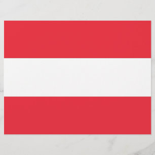 En-tête avec Drapeau de l'Autriche