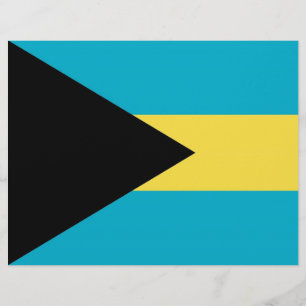 En-tête avec Drapeau des Bahamas