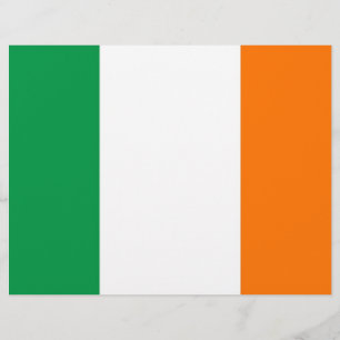 En-tête avec Drapeau d'Irlande