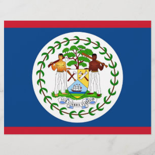 En-tête avec Drapeau du Belize