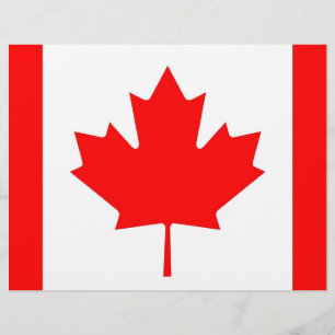 En-tête avec drapeau du Canada