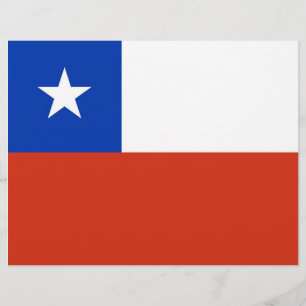 En-tête avec Drapeau du Chili