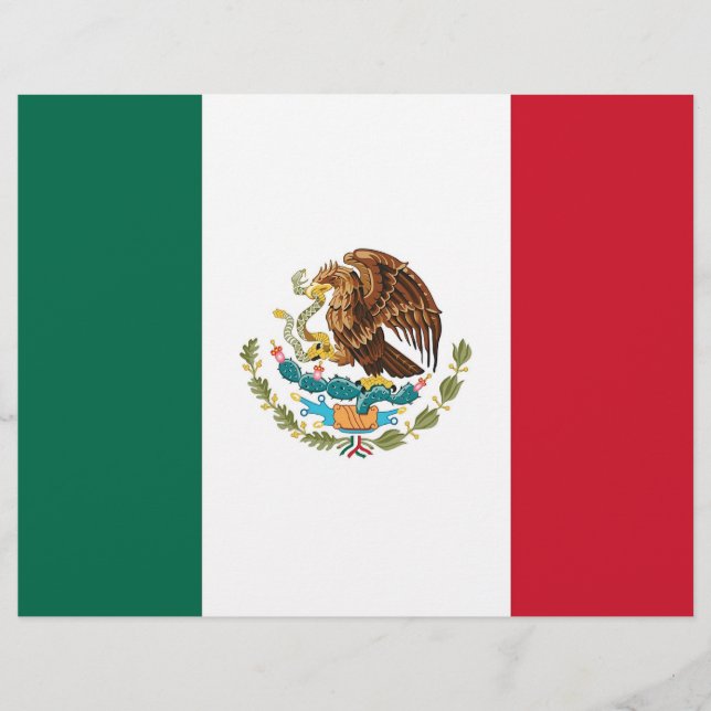 En-tête avec Drapeau du Mexique (Devant)