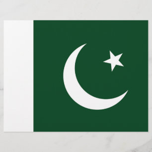 En-tête avec drapeau du Pakistan