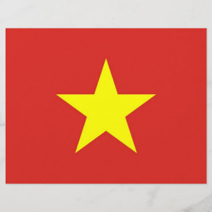 En-tête avec Drapeau du Vietnam