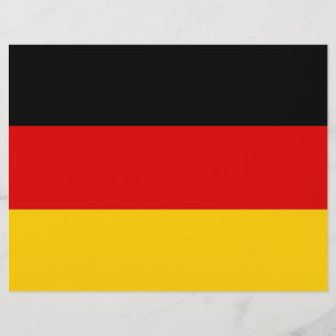 En-tête avec le drapeau de l'Allemagne