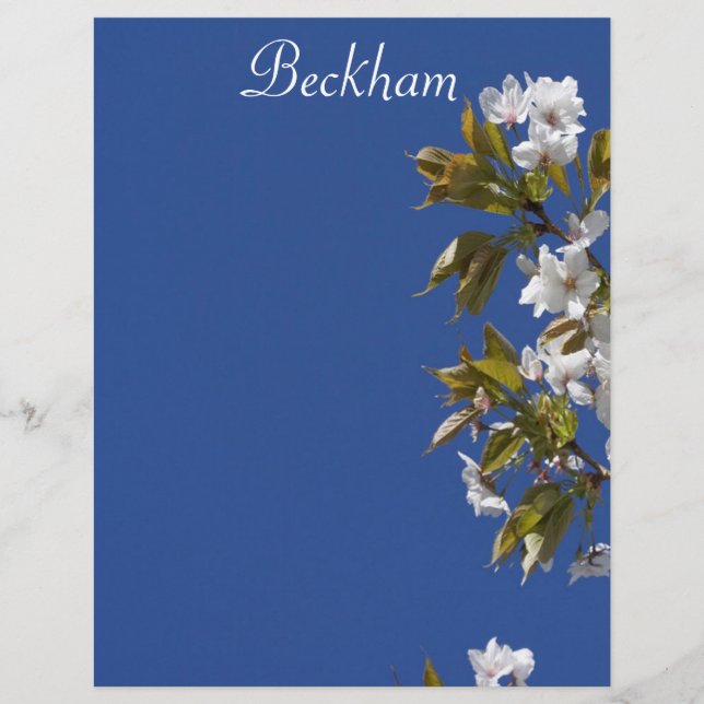 En-tête Beckham Blossom (Devant)