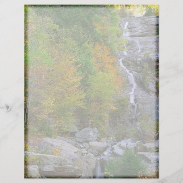En-tête de la cascade (Devant)