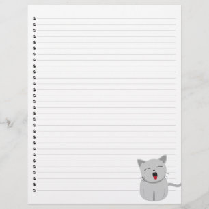 En-tête de la lettre de Yawning Kitty Linked
