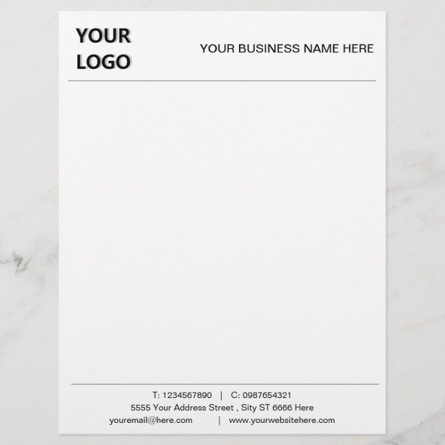 En-tête de la lettre d'information du logo profess (Devant)