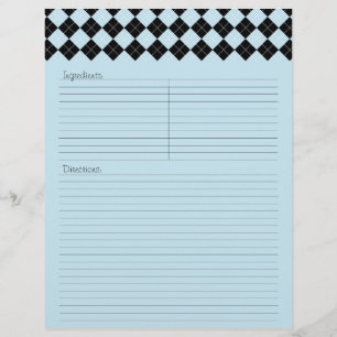 En-tête de la lettre Jacquard bleu