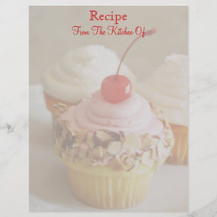 En-tête de la recette cerise Cupcake