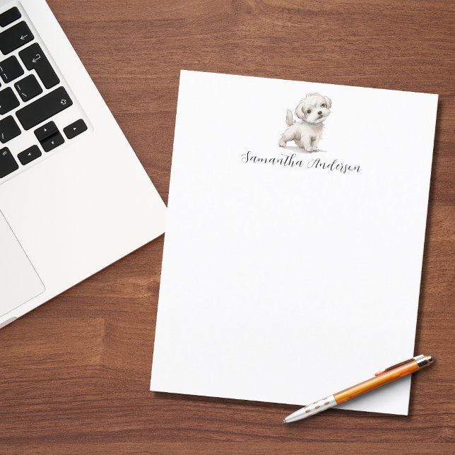 En-tête de l'aquarelle de chien (Créateur téléchargé)