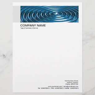 En-tête De Lettre 2 dans l'en-tête 1/2 dans la bordure 1in L Marge v