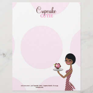 En-tête De Lettre 311 Carmella la brune de Cutie de petit gâteau