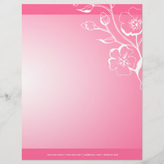 en-tête de lettre 311-Lush rose