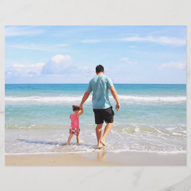 En-tête De Lettre Ajouter votre propre photo et/ou texte (Devant)