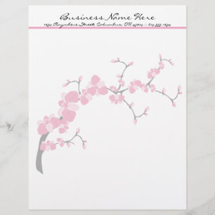 En-tête De Lettre Avec Motif Conception 2 d'en-tête de lettre de branche