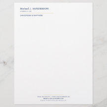 Avocat élégant minimal luxe navy or