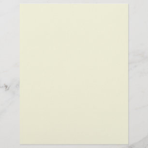 En-tête De Lettre Beige (couleur solide)