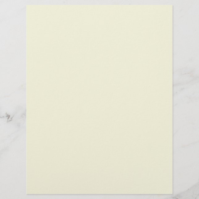 En-tête De Lettre Beige (couleur solide) (Devant)
