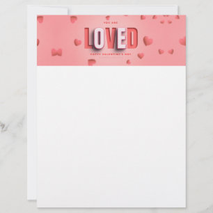 En-tête De Lettre Cadeaux de la Saint-Valentin de SlipperyJoe's ton
