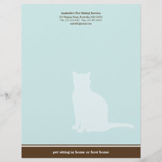 En-tête De Lettre Coutume se reposante de service d'animal familier