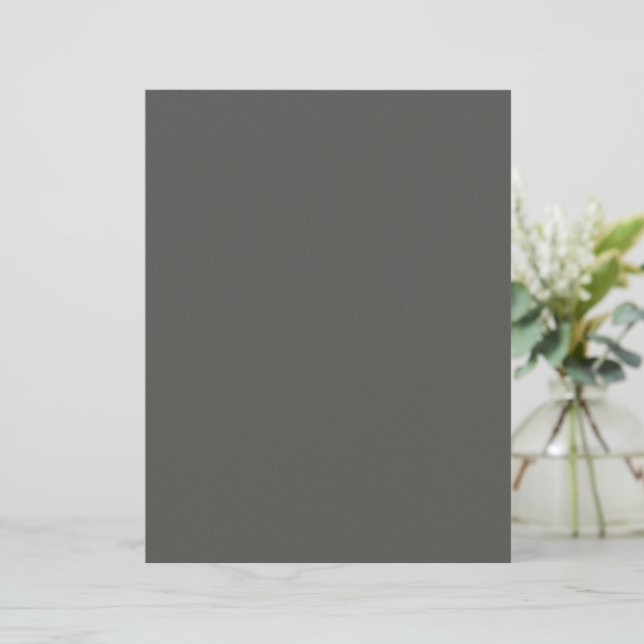 En-tête De Lettre Create Your Own dark gray Custom Design (Debout devant)
