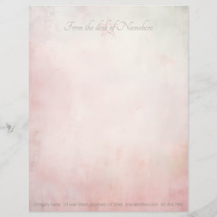 En-tête De Lettre Créez Votre Propre Style Rosey Green Shabby Chic G