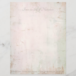 En-tête De Lettre Créez Votre Propre Style Shabby Chic Grunge Rose V