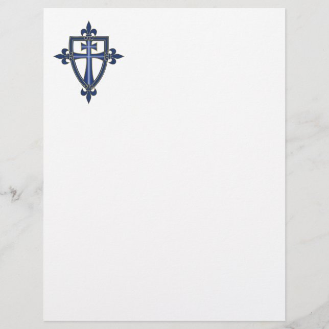 En-tête De Lettre Croix du récepteur (Devant)
