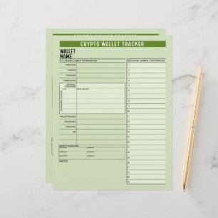 En-tête De Lettre Crypto Wallet Mot de passe Keeper Récupération Phr